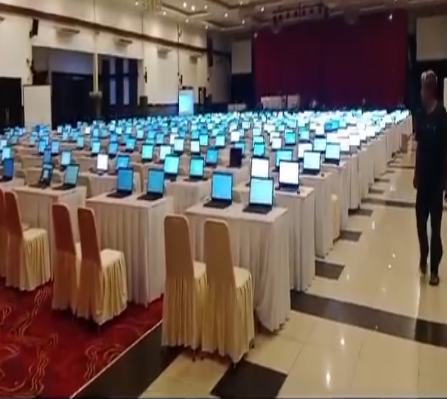 Laptop Biasa & Gaming - Setup laptop untuk event dan conference